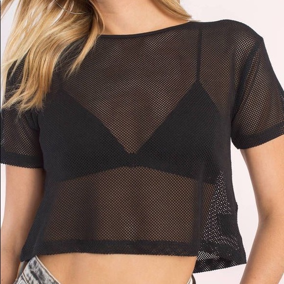 See-Through Black Mesh Bike Shirt - Picture 8 of 8